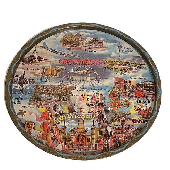 Vintage Tin Trays - Las Vegas, Arizona, Los Angeles - Hollywood - Picture 4 of 4